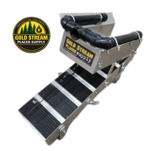 Goldstream 10 X 36" portable highbanker with Gold Owl mats