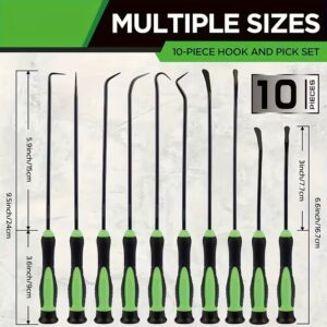 6 Piece Rust-Resistant Pick & Hook Set