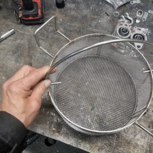 10.125" X 5" Arbor Fab Prospecting Filter Classifier