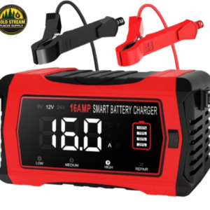 Battery charger 16Ah for Lifepo4 batteries.