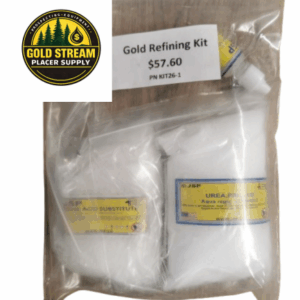 Aqua regia gold refining supply kit, 2x 1/2lb bags