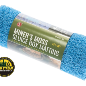 Blue Miner's Moss Sluice Box Matting,12"x 36" 10mm Thick