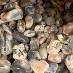 Botswana Agate Tumbling-Rough 1 lb