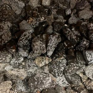 Snowflake Obsidian Tumbling Rough  1 lb